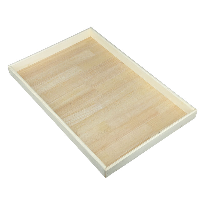 22 3/4" x 14 3/4" Pine Wood Display Tray