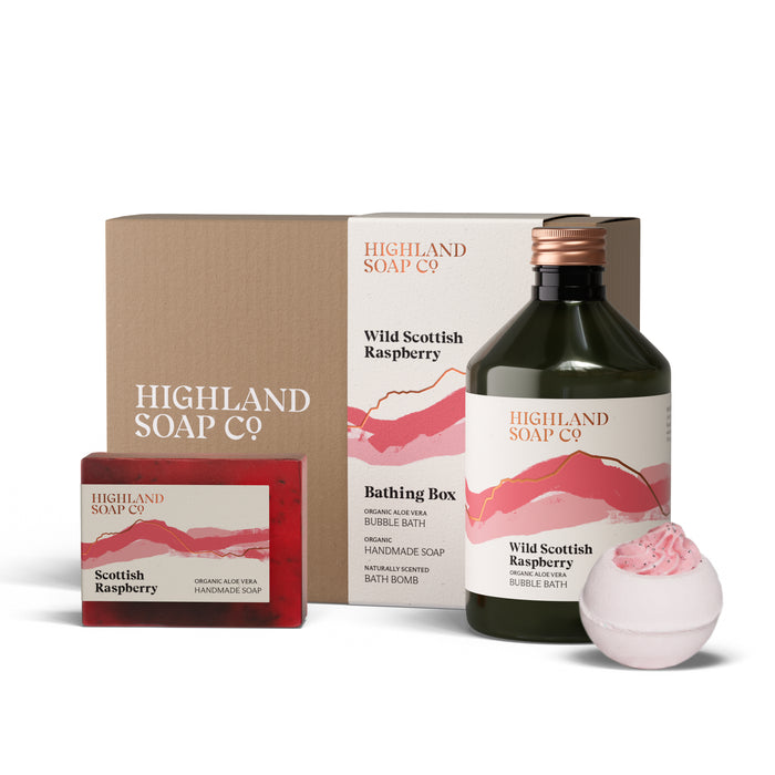 Bathing Box - Wild Scottish Raspberry