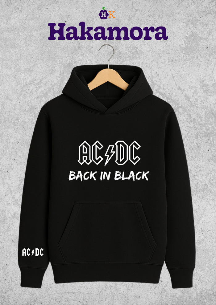 Buso AC/DC Back in Black Hoodie Clasic Rock