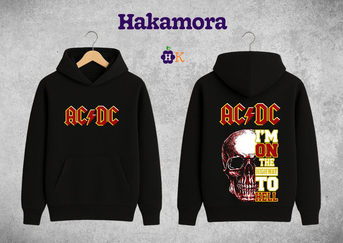 Buso capotero AC/DC Hoodie I am on the Highway to Hell