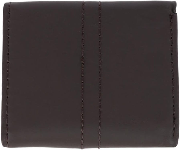 Dickies Leather Logo Patch Trifold Wallet Wallets Dickies