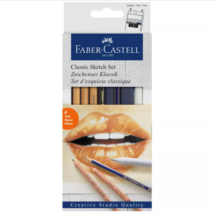 Faber-Castell Creative Studio - Classic Sketch Set - by Faber-Castell - K. A. Artist Shop
