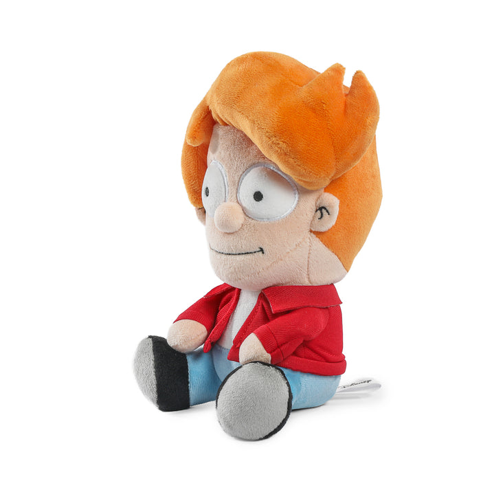 Futurama Fry Phunny plush toy, soft and cuddly character from the animated TV series, featuring Fry's iconic look.