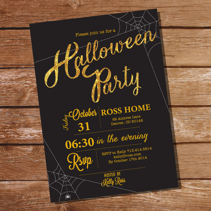 Halloween Party Invitation