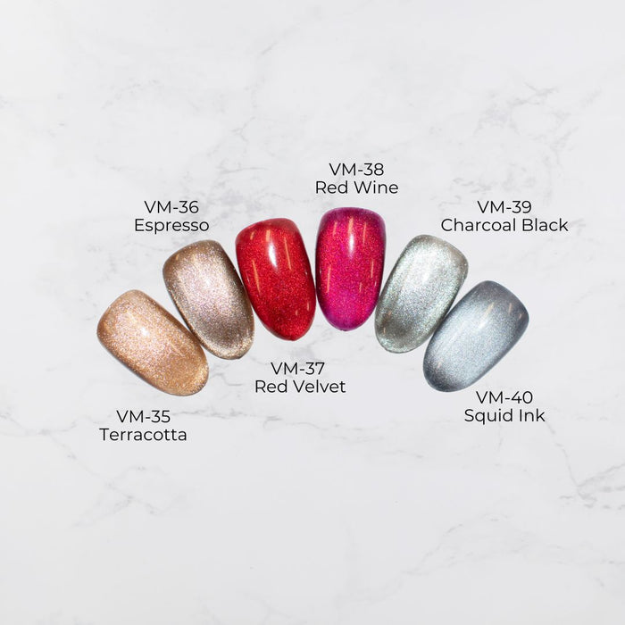 Kokoist Velvet Magnet – Set of 6, 10 ml Magnet Gel KOKOIST
