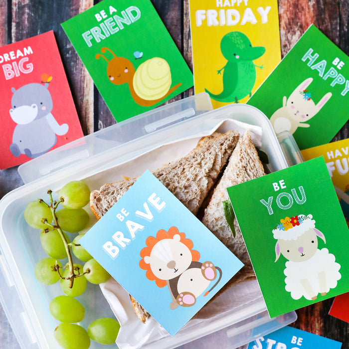 Lunch Box Note Cards