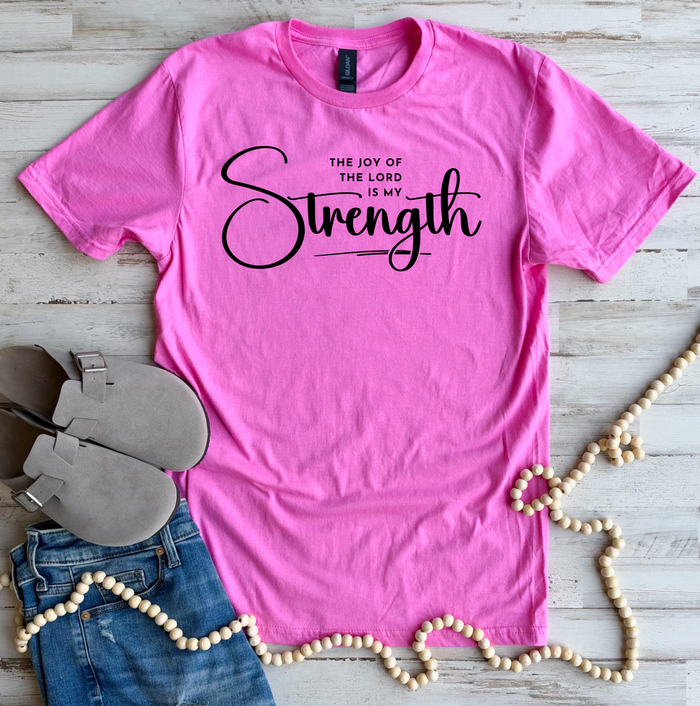 PREORDER// The Joy of the Lord Is My Strength Tee — image img2