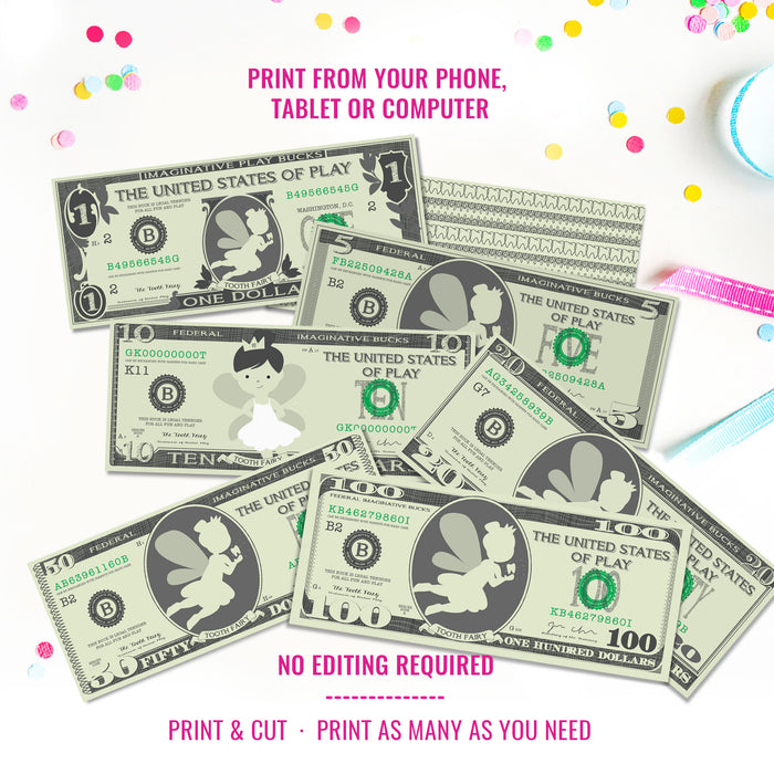 Tooth fairy Money