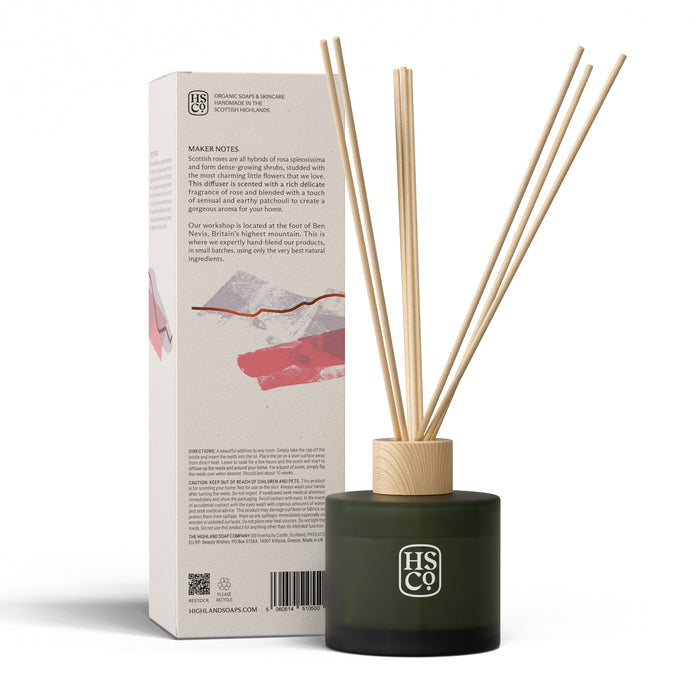 Rose & Patchouli Reed Diffuser