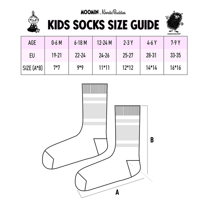 Snorkmaiden and Little My Baby Socks, Double Pack