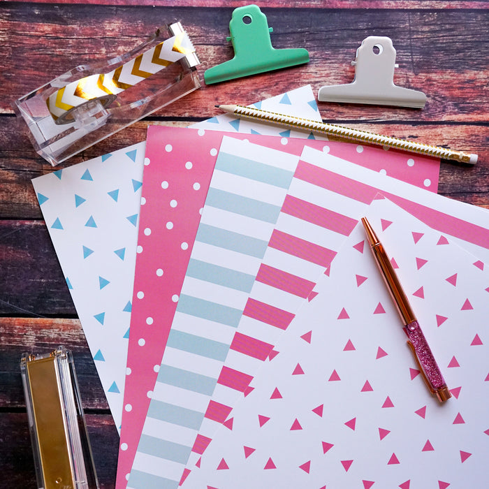 Spring Digital Paper Set | Digital Paper Bundle