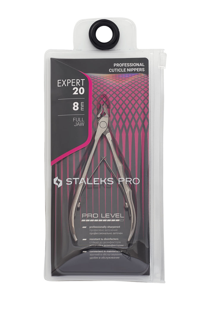 Staleks Professional cuticle nippers EXPERT 20 (8 mm) Nippers Staleks