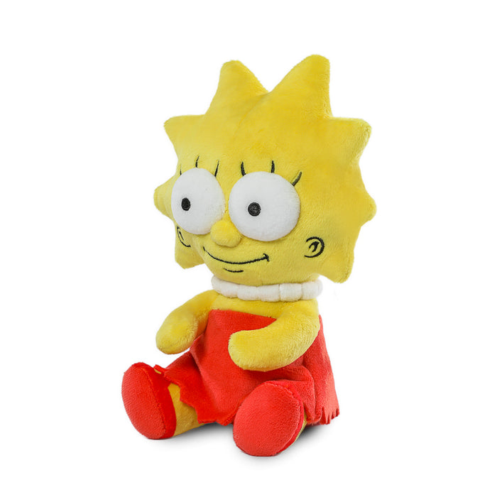 Set of five The Simpsons Family Phunny plush toys featuring Lisa, Homer, Marge, Bart, and Maggie from The Simpsons.