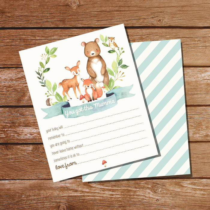 Woodland Baby Shower Game