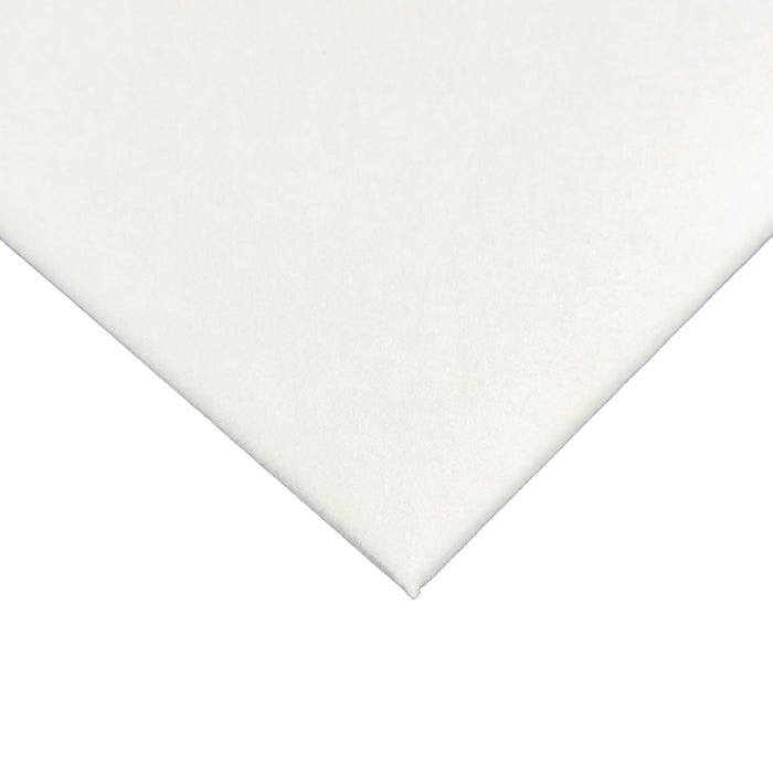 14 1/8" x 7 5/8" Cream Velvet Padded Display Pads (2-Pack)