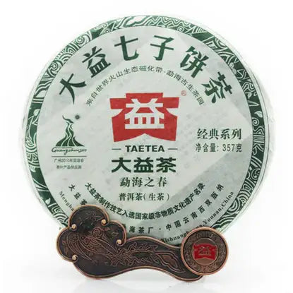 2010 DaYi "Meng Hai Zhi Chun" (Spring of Menghai ) Cake 357g Puerh Sheng Cha Raw Tea - King Tea Mall
