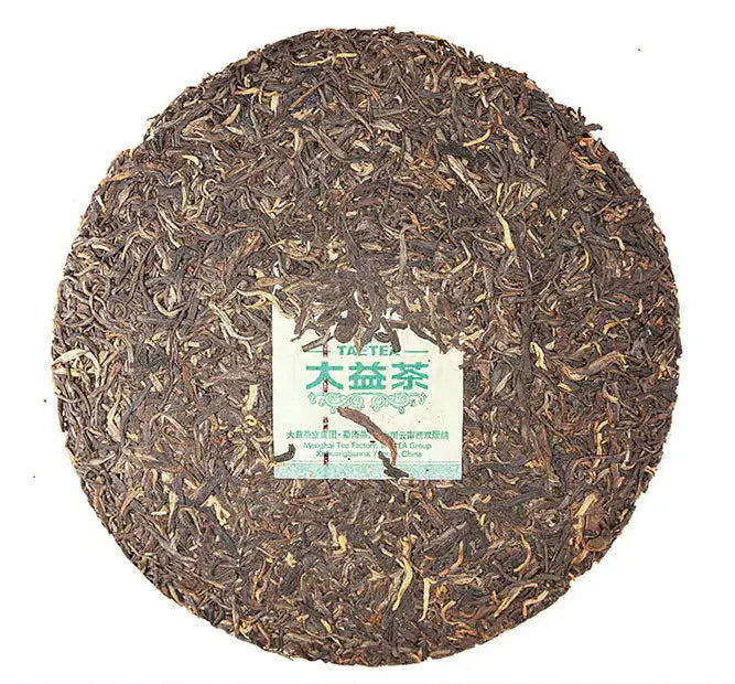 2011 DaYi "Meng Hai Zhi Chun" (Spring of Menghai ) Cake 357g Puerh Sheng Cha Raw Tea - King Tea Mall
