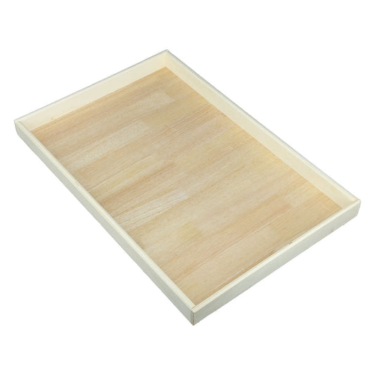 22 3/4" x 14 3/4" Pine Wood Display Tray