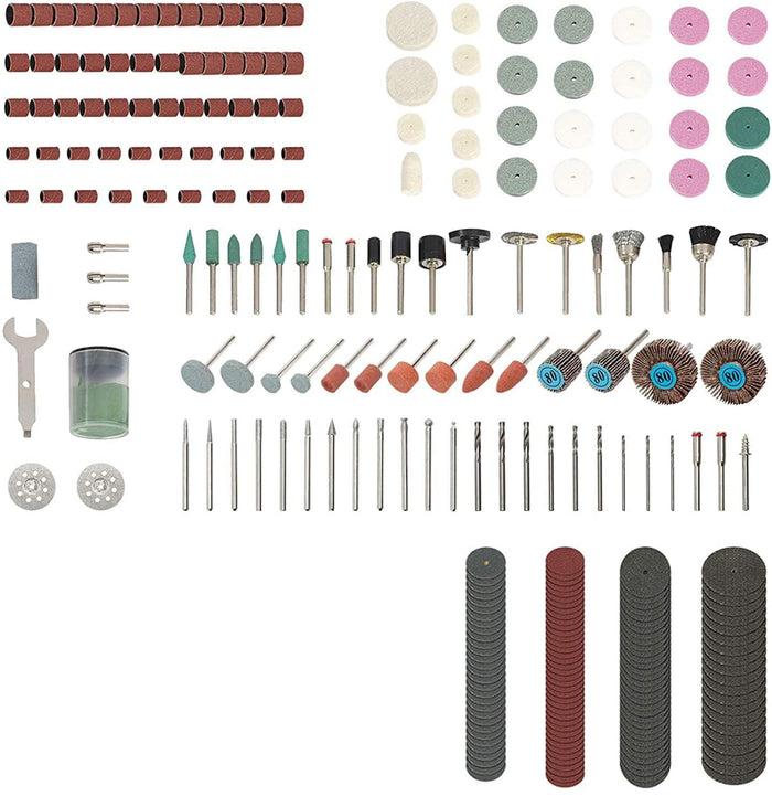 276-Piece Rotary Tool Accessories Kit for Cutting, Carving, and Polishing