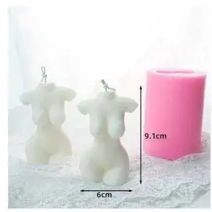 Human body mould for handmade candles and gifts