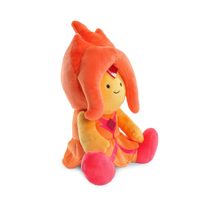 Adventure Time Flame Princess Phunny plush toy showing her fiery red hair and vibrant costume, soft and cuddly character plush.