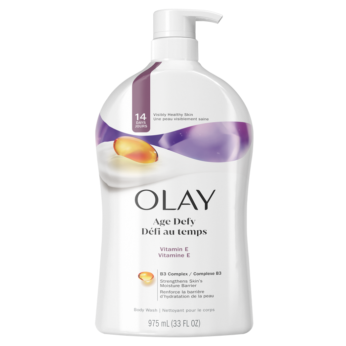 Olay Age Defying Body Wash with Vitamin E, 30 fl oz