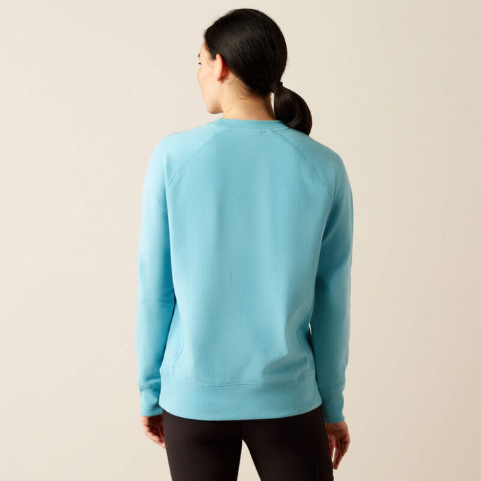 Ariat Women's Rebar Workman Washed Fleece Sweatshirt Sweatshirts & Hoodies Ariat