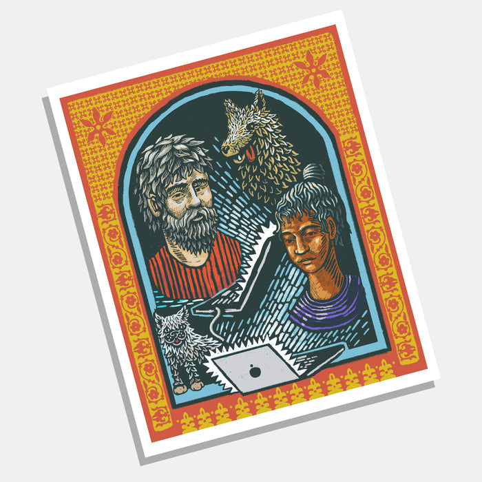 Athens Banner Project: Archival Print of "Untitled" by Maximos Salzman - by Maximos Salzman - K. A. Artist Shop