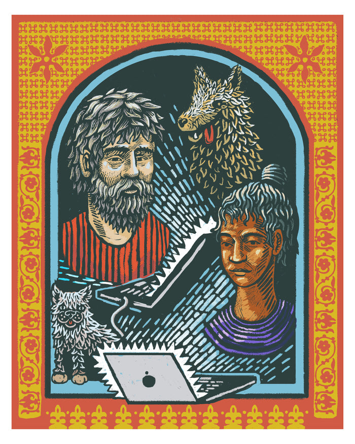 Athens Banner Project: Archival Print of "Untitled" by Maximos Salzman - by Maximos Salzman - K. A. Artist Shop