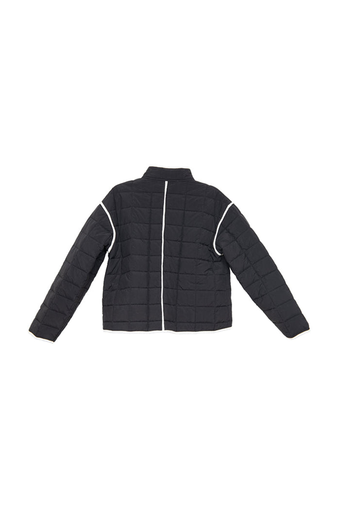 Black Quilted Jacket // SHIPS IN 1-2 WEEKS