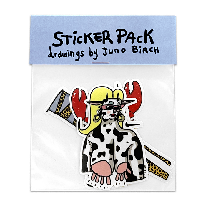 Blue Sticker Pack