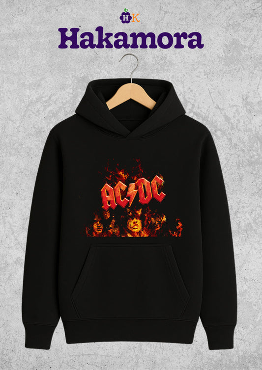 Buso AC/DC Fuego Hoodie Rock and Roll