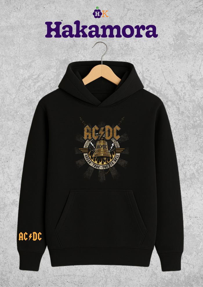 Buso AC/DC Hoodie capotero Campanas del infierno