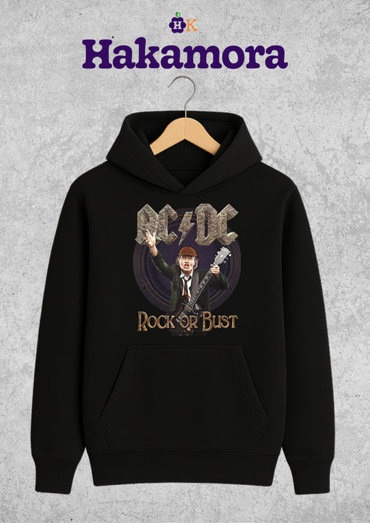Buso AC/DC Hoodie capotero Rock or Bust