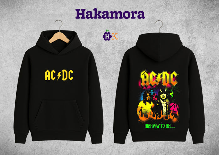 Buso Hoodie capotero AC-DC Highway to Hell Colors