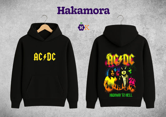 Buso Hoodie capotero AC-DC Highway to Hell Colors