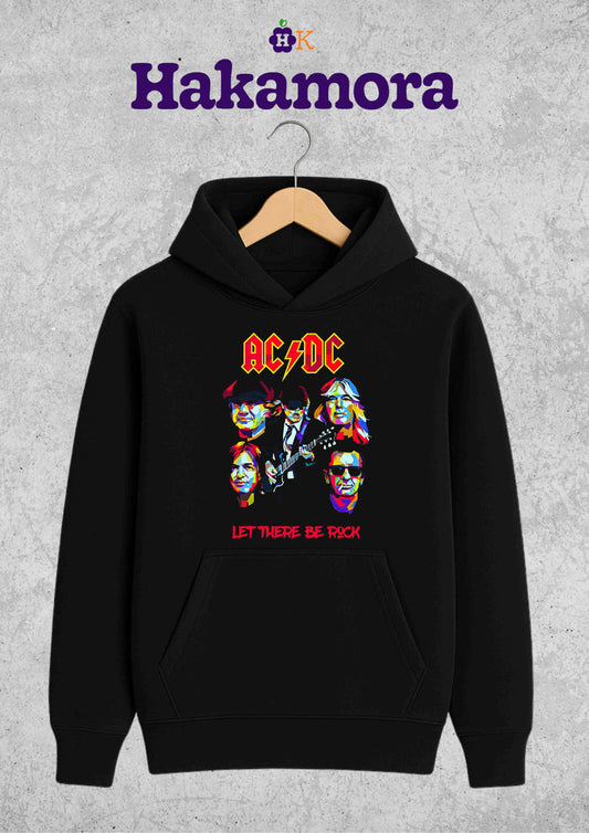 Buso hoodie capotero AC/DC Let There Be Rock