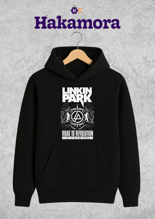 Buso Linkin Park Road to Revolution Hoodie Negro