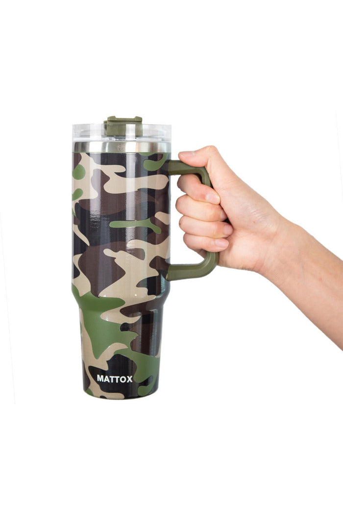 Camo Print 40oz Tumbler // SHIPS IN 1-2 WEEKS