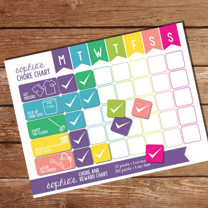Household task chart