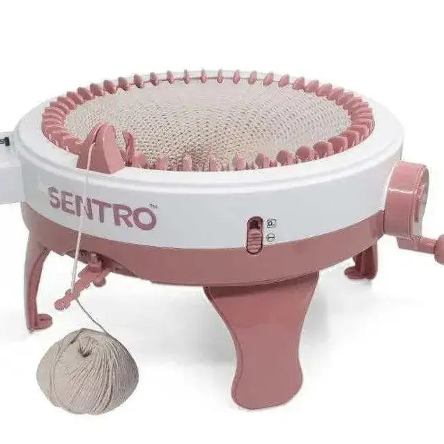 Sock knitting machine style options for craft projects
