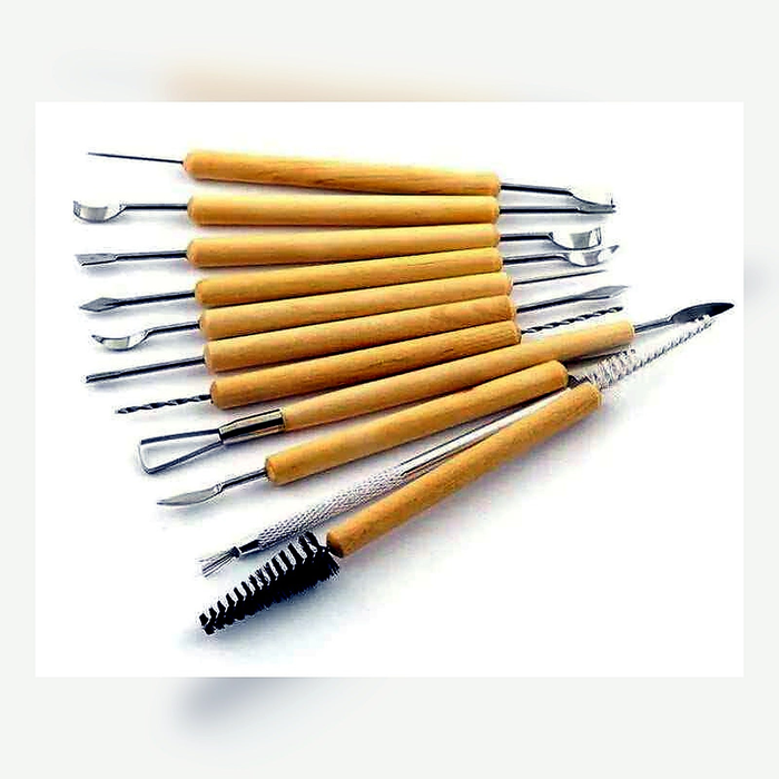 Clay Sculpting Tools Set | 11 Piece Pottery Kit