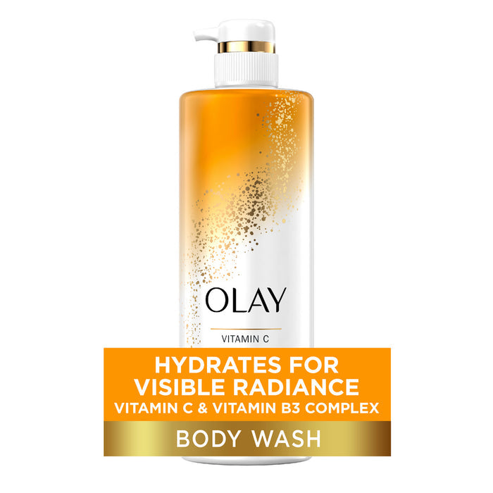 Olay Cleansing & Nourishing Body Wash with Vitamin B3 and Vitamin C, 20 fl oz