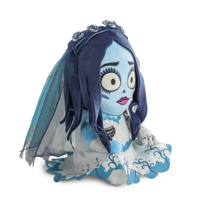 Soft Corpse Bride Emily Phunny plush toy featuring detailed stitching and character design from the Corpse Bride film.