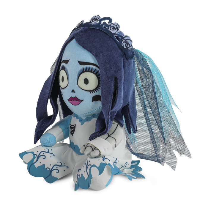 Emily plush toy from Corpse Bride, soft and detailed Phunny plush featuring her iconic dress and hair.
