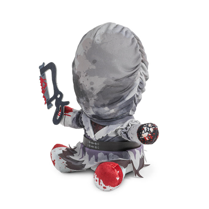 Dead by Daylight Nurse Phunny plush toy featuring soft fabric and detailed nurse character from the horror game.