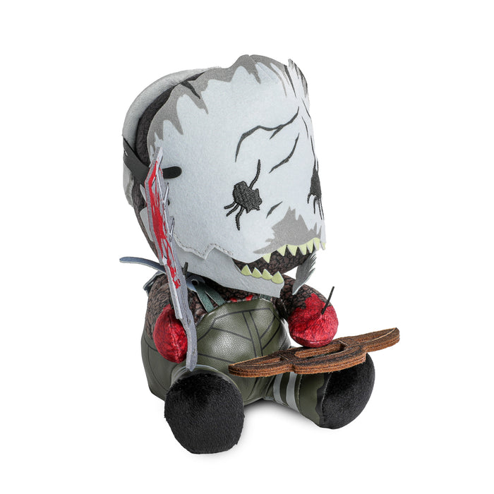 Dead by Daylight Trapper Phunny Plush, soft collectible plush toy featuring the horror character from the game.