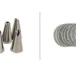 Cookie press biscuit gun machine piping set