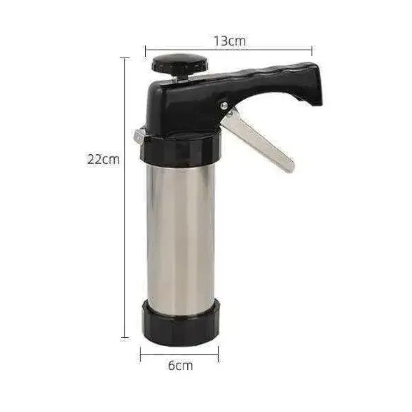 Cookie press biscuit gun machine piping set