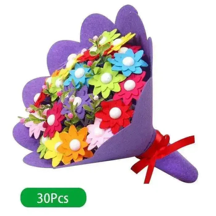 Beginner floral craft set with instructions